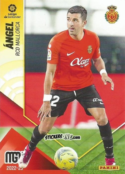 Sticker Ángel - Liga 2022-2023. Megacracks n. 242 - Panini