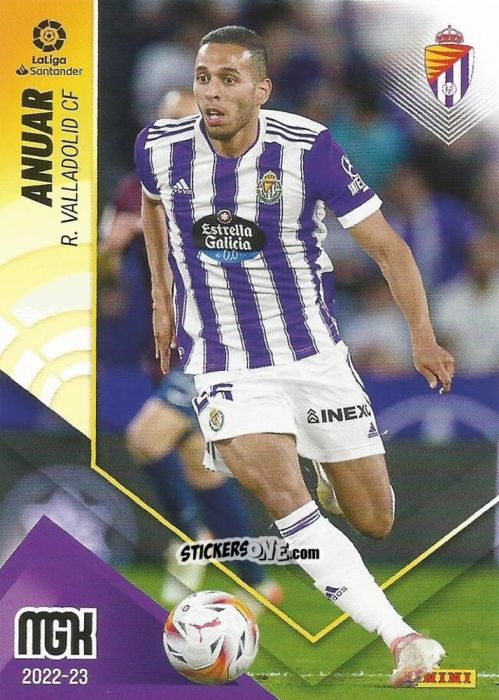 Sticker Anuar - Liga 2022-2023. Megacracks n. 343 - Panini