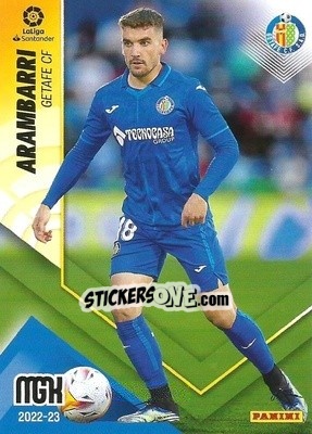 Sticker Arambarri - Liga 2022-2023. Megacracks n. 181 - Panini