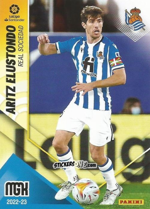 Cromo Aritz Elustondo - Liga 2022-2023. Megacracks n. 286 - Panini