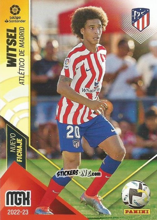 Cromo Axel Witsel - Liga 2022-2023. Megacracks n. 437 - Panini