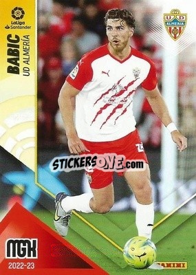 Sticker Babic - Liga 2022-2023. Megacracks - Panini