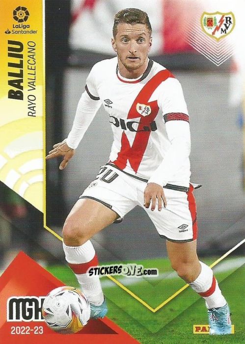 Sticker Balliu - Liga 2022-2023. Megacracks n. 265 - Panini