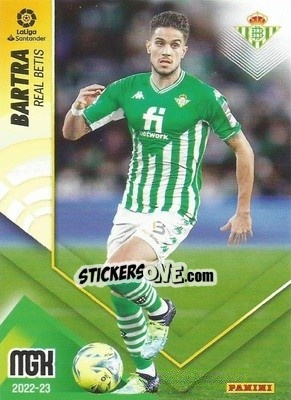 Sticker Bartra - Liga 2022-2023. Megacracks n. 87 - Panini