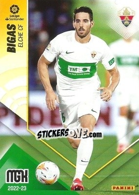 Sticker Bigas - Liga 2022-2023. Megacracks n. 140 - Panini