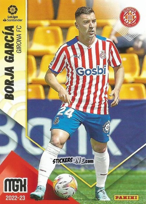 Cromo Borja García - Liga 2022-2023. Megacracks n. 202 - Panini