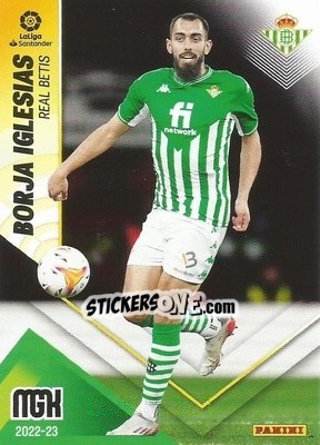 Sticker Borja Iglesias - Liga 2022-2023. Megacracks n. 97 - Panini