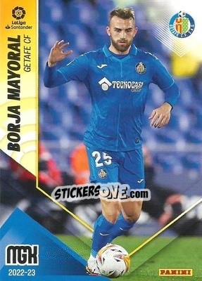 Sticker Borja Mayoral - Liga 2022-2023. Megacracks n. 187 - Panini