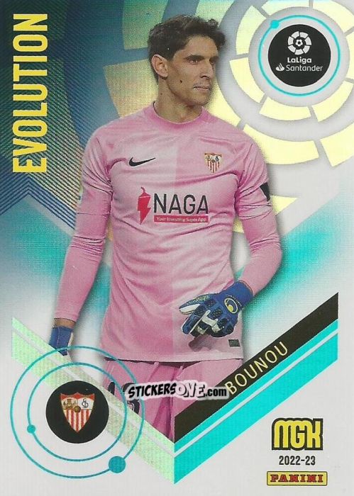 Cromo Bounou - Liga 2022-2023. Megacracks n. 375 - Panini