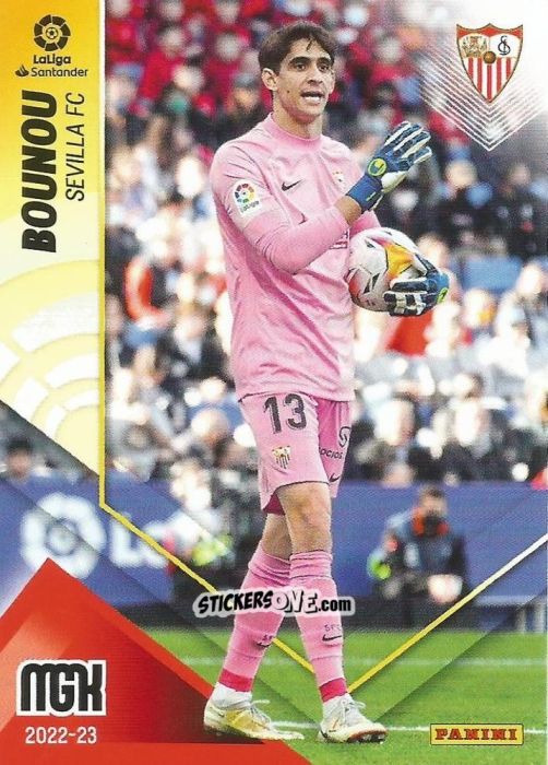 Cromo Bounou - Liga 2022-2023. Megacracks n. 299 - Panini