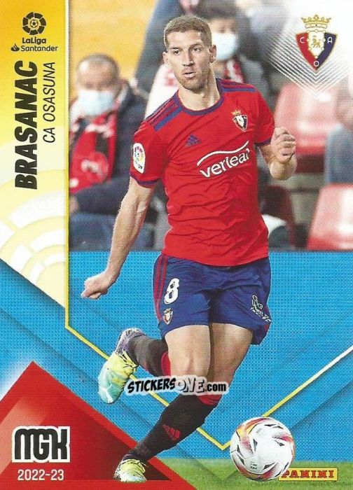 Cromo Brasanac - Liga 2022-2023. Megacracks n. 253 - Panini