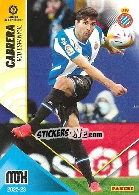 Sticker Cabrera - Liga 2022-2023. Megacracks n. 160 - Panini