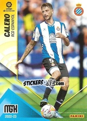 Sticker Calero - Liga 2022-2023. Megacracks n. 158 - Panini