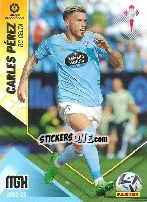 Sticker Carles Pérez - Liga 2022-2023. Megacracks n. 133 - Panini