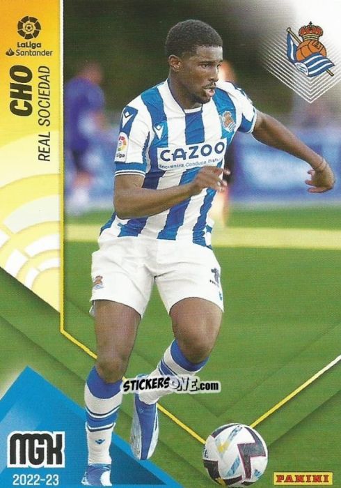 Cromo Mohamed-Ali Cho - Liga 2022-2023. Megacracks n. 296 - Panini