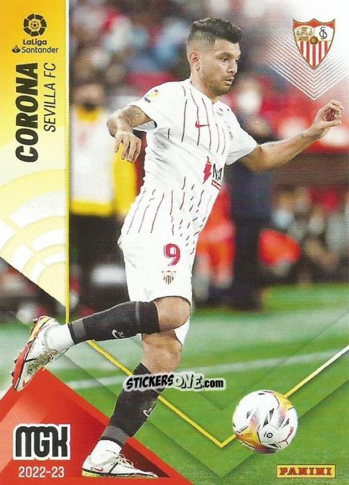 Cromo Corona - Liga 2022-2023. Megacracks n. 312 - Panini