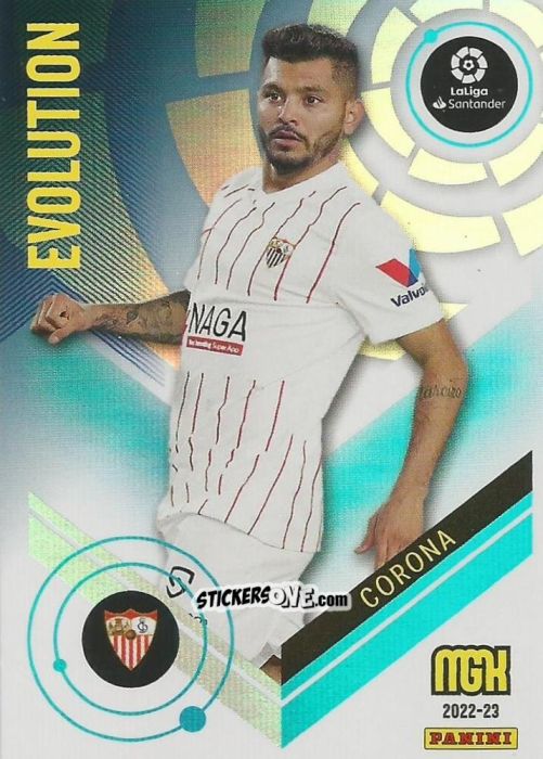 Cromo Corona - Liga 2022-2023. Megacracks n. 380 - Panini