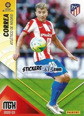Sticker Correa - Liga 2022-2023. Megacracks - Panini