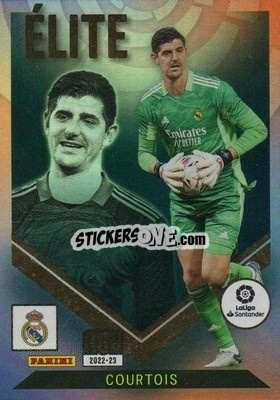 Sticker Courtois - Liga 2022-2023. Megacracks - Panini