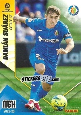 Sticker Damián Suárez - Liga 2022-2023. Megacracks n. 175 - Panini