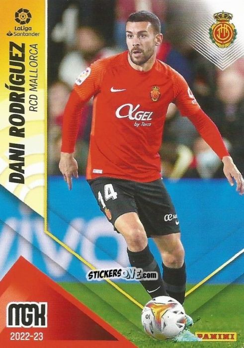 Sticker Dani Rodríguez - Liga 2022-2023. Megacracks n. 237 - Panini