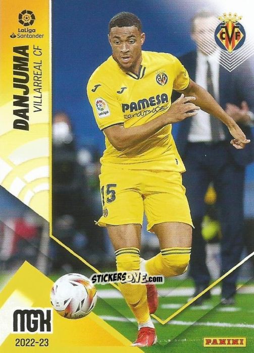 Sticker Danjuma - Liga 2022-2023. Megacracks n. 366 - Panini