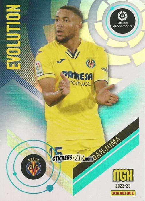 Figurina Danjuma - Liga 2022-2023. Megacracks n. 381 - Panini