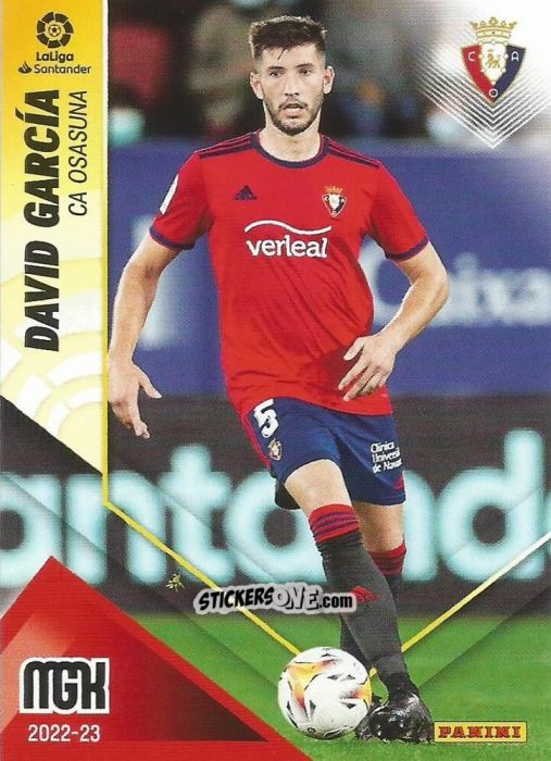 Sticker David García - Liga 2022-2023. Megacracks n. 248 - Panini
