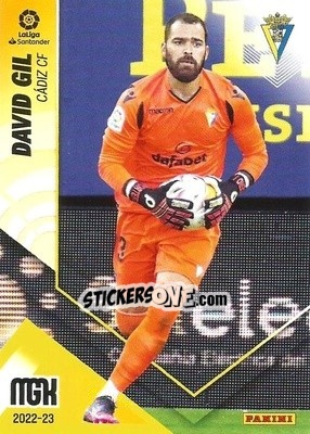 Sticker David Gil - Liga 2022-2023. Megacracks n. 102 - Panini