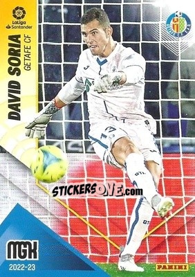Sticker David Soria - Liga 2022-2023. Megacracks n. 173 - Panini