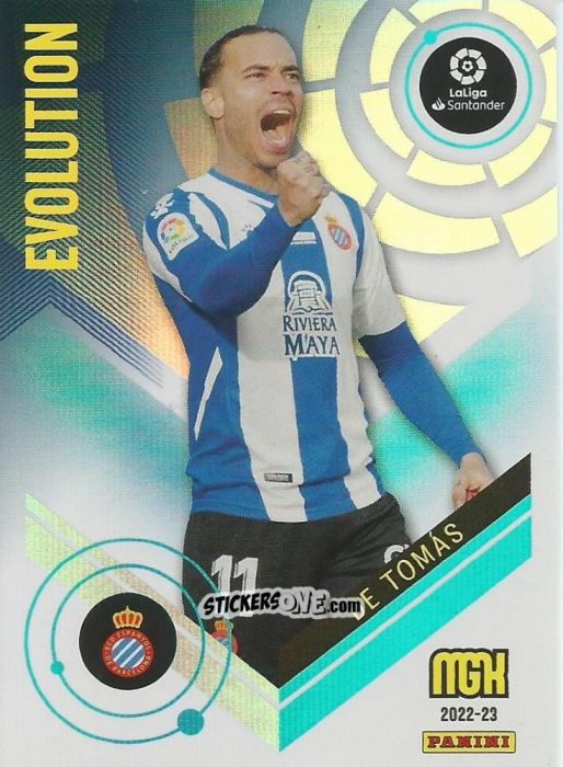 Sticker De Thomas - Liga 2022-2023. Megacracks n. 383 - Panini