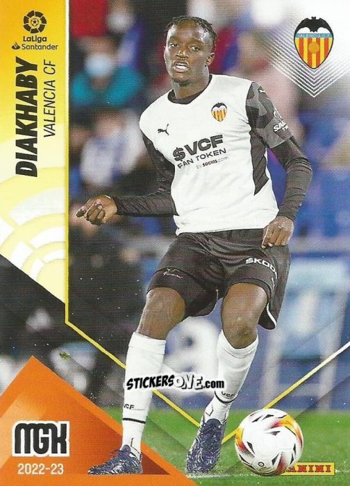 Figurina Diakhaby - Liga 2022-2023. Megacracks n. 321 - Panini