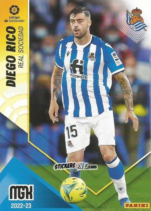 Cromo Diego Rico - Liga 2022-2023. Megacracks n. 288 - Panini