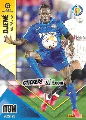 Sticker Djené - Liga 2022-2023. Megacracks n. 178 - Panini