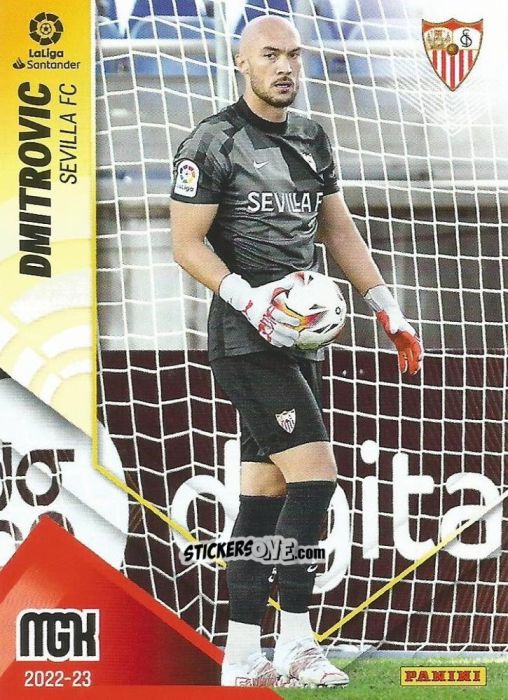 Sticker Dmitrovic - Liga 2022-2023. Megacracks n. 300 - Panini