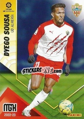 Sticker Dyego Souza - Liga 2022-2023. Megacracks n. 26 - Panini