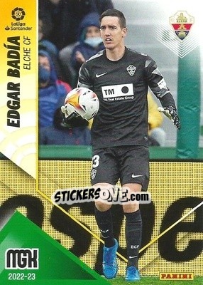 Sticker Edgar Badía - Liga 2022-2023. Megacracks n. 137 - Panini