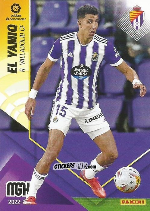 Figurina El Yamiq - Liga 2022-2023. Megacracks n. 340 - Panini