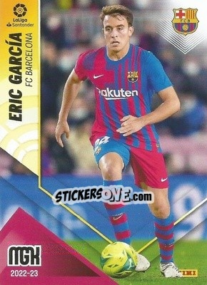 Sticker Eric García - Liga 2022-2023. Megacracks n. 71 - Panini