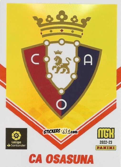 Cromo Escudo - Liga 2022-2023. Megacracks n. 244 - Panini