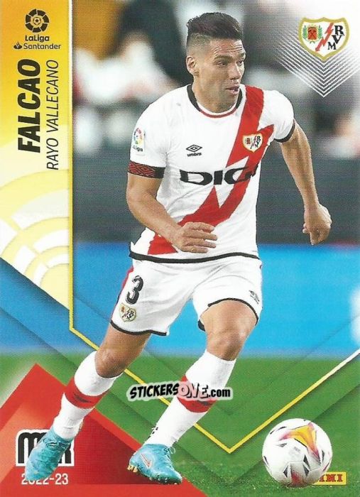 Sticker Falcao - Liga 2022-2023. Megacracks n. 279 - Panini