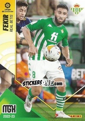 Sticker Fekir - Liga 2022-2023. Megacracks n. 96 - Panini