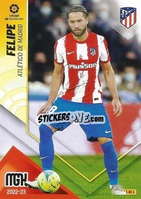 Sticker Felipe - Liga 2022-2023. Megacracks n. 52 - Panini