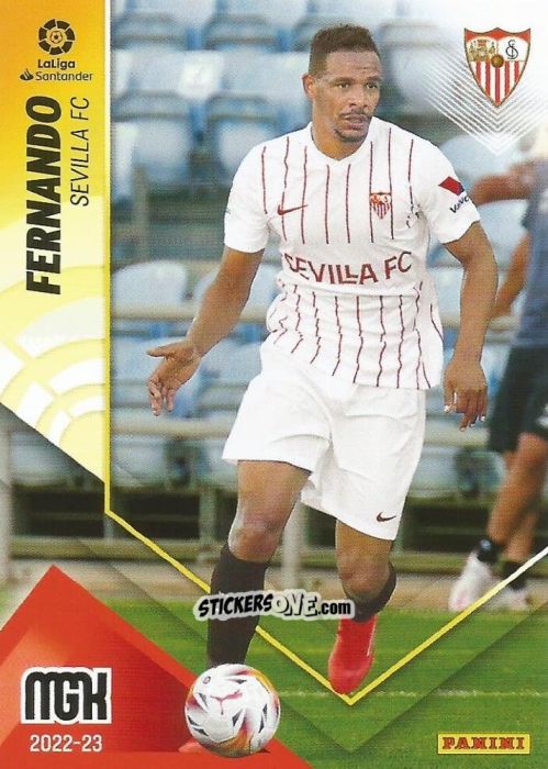 Sticker Fernando - Liga 2022-2023. Megacracks n. 306 - Panini