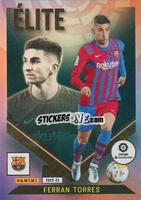Sticker Ferran Torres - Liga 2022-2023. Megacracks - Panini