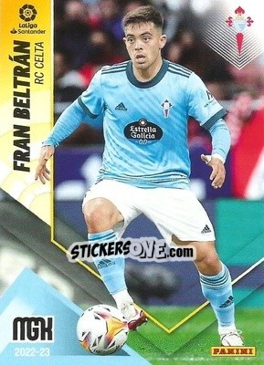 Sticker Fran Beltran - Liga 2022-2023. Megacracks n. 129 - Panini