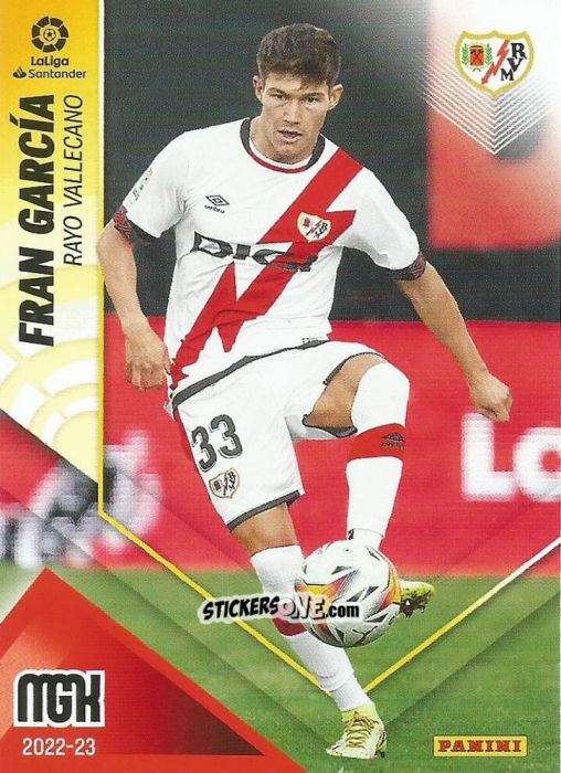 Sticker Fran García - Liga 2022-2023. Megacracks n. 269 - Panini