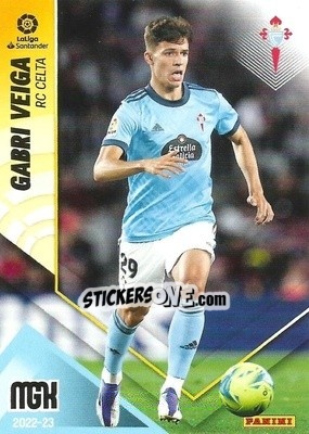 Sticker Gabri Veiga - Liga 2022-2023. Megacracks n. 132 - Panini