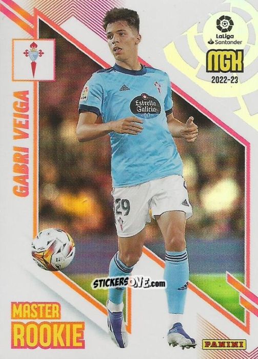 Cromo Gabri Veiga - Liga 2022-2023. Megacracks n. 413 - Panini