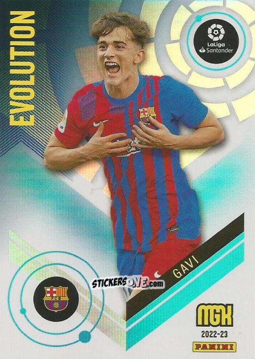 Cromo Gavi - Liga 2022-2023. Megacracks n. 386 - Panini